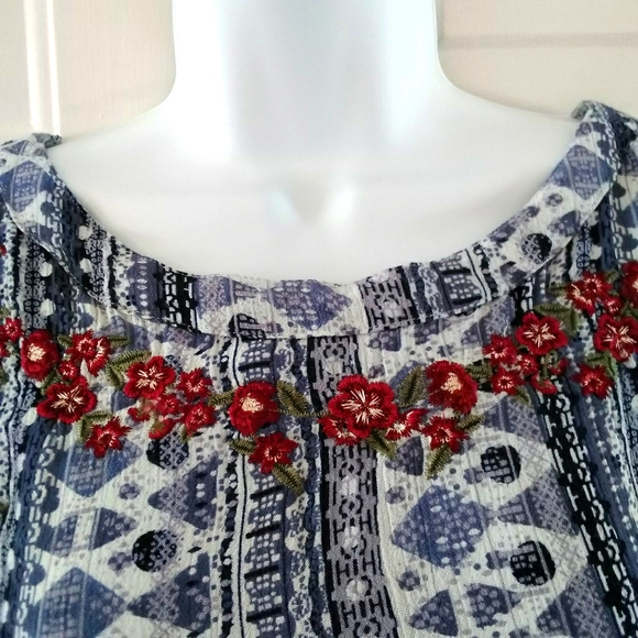CHEROKEE Floral Dress. Size 3x/3EG - Picture 4 of 12